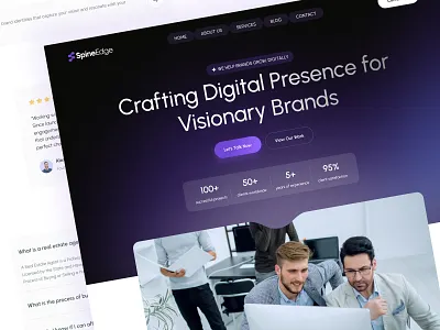 Digital Agency Website business website creative agency design digital agency digital agency landing page digital agency web design digital agency website digital agency website design digitalagency figma homepage landing page landing page design ui ui ux ui design uidesign uiux ux design website design