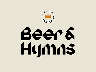 SPD Beer & Hymns Visual Identity beer brand branding hymns icon illustration logo typography vector