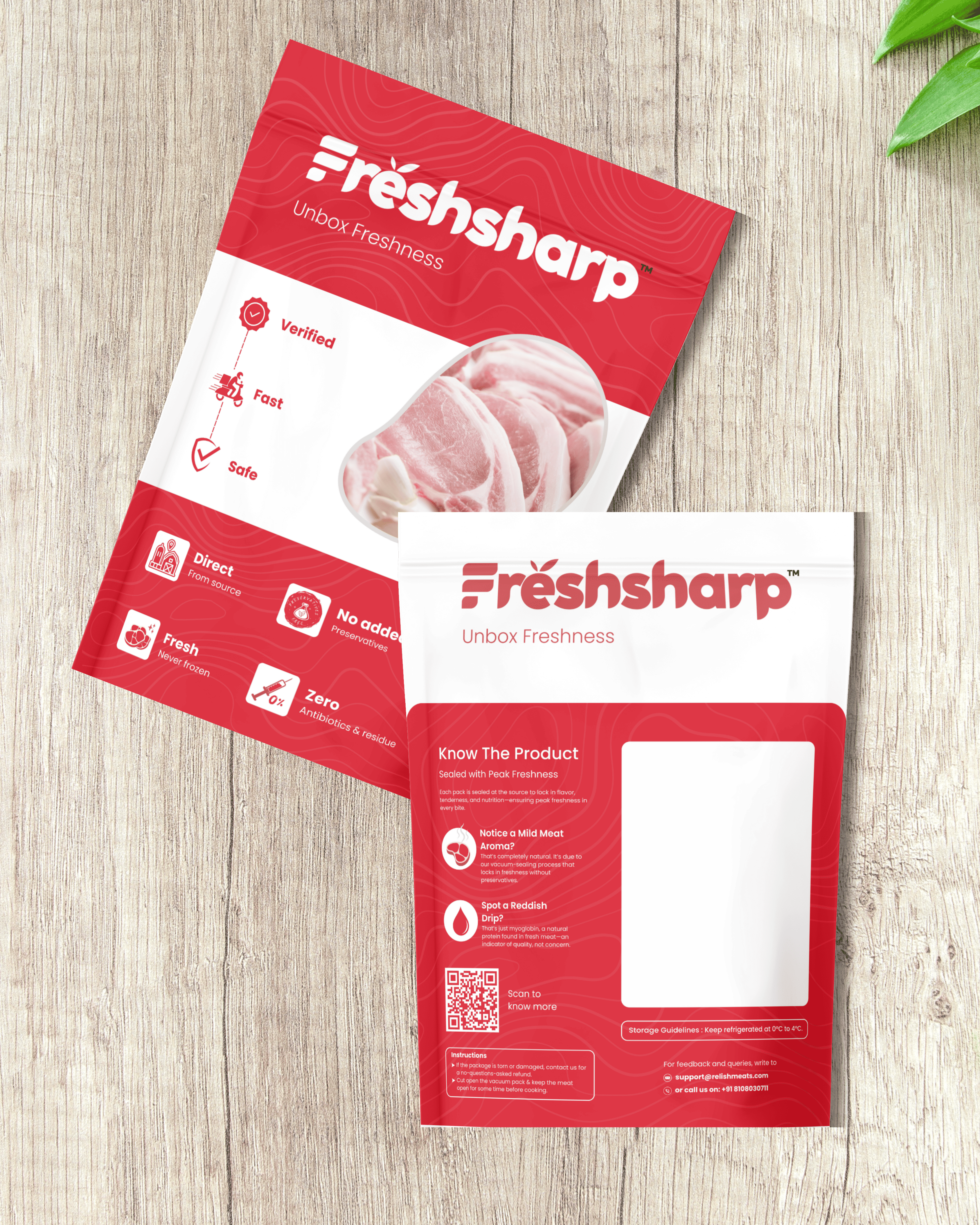 Meat Packaging graphic design logo modern package packaging product design ui