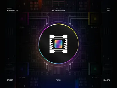 Hyperbridge – Tech Branding & Logo Design b2b saas blockchain branding brand identity branding branding ui branding website construction branding creative brand crypto branding logo modern tech logo saas saas logo simple branding tech branding tech design tech startup logo ux logo wordmark