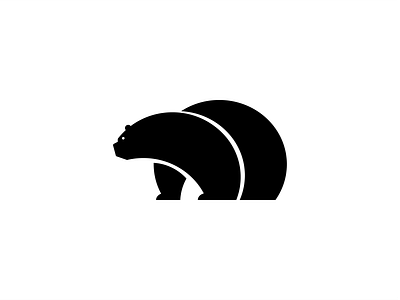Bear abstract bear bear logo brand brand identity branding clean design graphic design logo logo design logo type logomark mark minimal modern