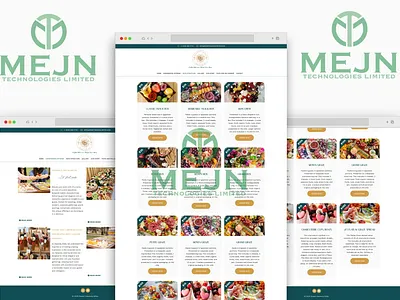 Bakery Website UI/UX Design 3d animation branding graphic design motion graphics ui
