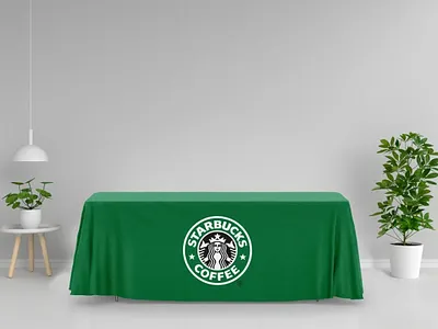 Branded Tablecloths: Elevate Your Event Presence with Confidence branded tablecloths