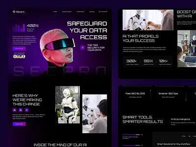AI Tool for Content Creation landing page ai artificial intelligent chatbot copywriting creation generator landing landing page ui website writer writing