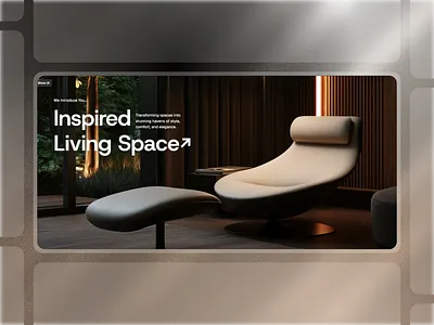 Framer Sofa Design Agency Hero Component - Framify Design branding design framer framer component library framer development framer hero component framer hero design framer hero section framer template framer templates framer website framify library graphic design hero design hero section hero section ui illustration ui web design