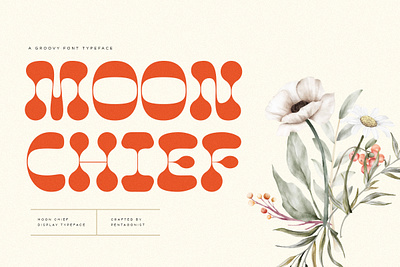 Moon Chief | Groovy Display canva classic classy decorative display fancy fashion festival font groovy magazine modern music retro style stylish trend trendy typeface vintage