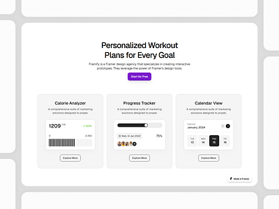 Framer Feature Component - Framify Design design feature feature section framer framer component library framer development framer template framer templates framer website framify library illustration web design