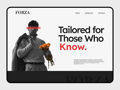 Luxury Italian Menswear Website design inspiration ecommerce fashion figma menswear oxydesignstudio ui uiux user experience user interface uxinspiration web website website design