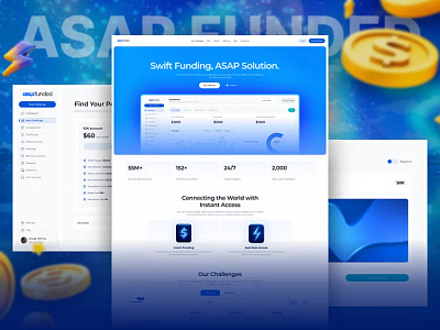 ASAP FUNDED | Complete CFD FOREX Propfirm | Prop firm design development firm funded graphic design match trader mt5 payout prop firm propfirm propfirms trade tradelocker trading website