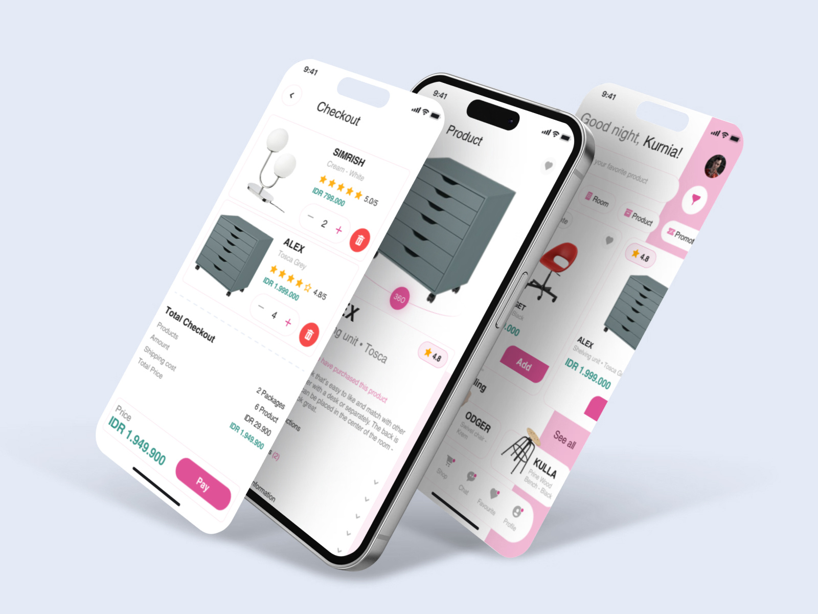 Queen - Furniture App | UI Kit app design e commerce app figma furniture interface ios mebel minimalism mobile mobile app redesign ui uiux ux