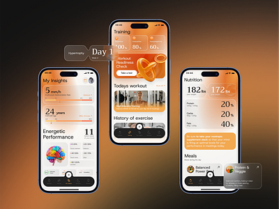 Seamless Mobile App Design for Healthy Lifestyle | Masterly app design brand identity branding graphic design health health app design healthcare insights design mental health mobile app mobile app design mobile design mvp nutrition saas training app ui uiux ux web design