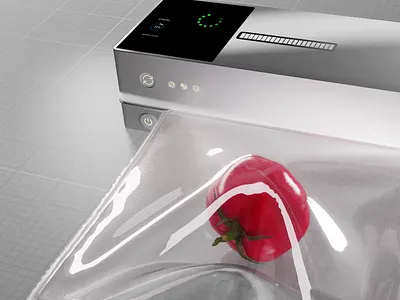 Vacuum sealer animation 3D 3d 3d art adobe aftereffects art design houdini maxon motion graphics redshift render sealer sidefx tomato vacuum