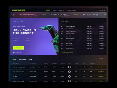 Game UX/UI design 3d app black theam blockchain branding clean design figma game design graphic design modern design nft saas table ui ux