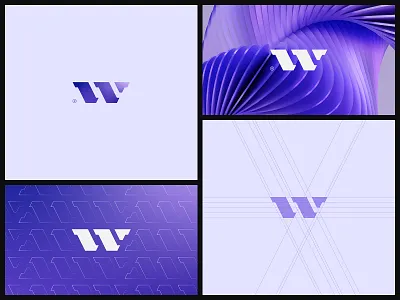 Modern W Logo 2d logo branding design graphic design logo logo design minimal logo minimal w logo modern modern logo modern w logo simple w logo