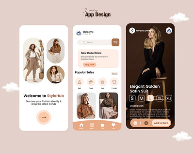 Ecommerce App UI/UX Design app design branding designs ecommerce app design ecommerce branding ecommerce ui ux design graphic design shopping app design social app design social media ads design social media branding ui ui design ui ux ux design