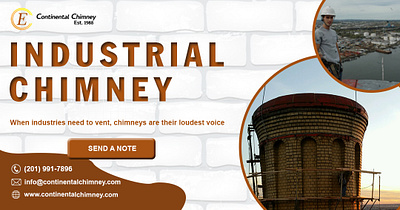 Chimney Banner Post branding design graphic design illustration typography ui ux