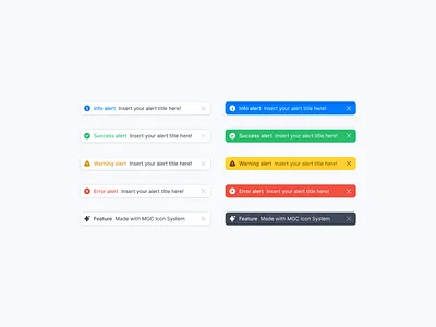 Alert UI light mode alert design dialog box figma graphic design light mode mingcute ui webdesign