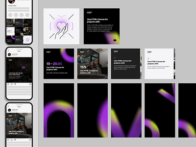 Social Media Templates for Synergy Codes brand design brand designer branding graphic design