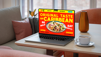 SPICE Caribbean Food - Brand Identity Design brand identity branding caribbean food fast food food brand graphic design logo logotype mexican food