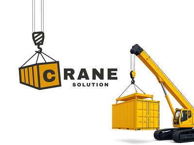 Crane Logo best logo branding constraction tools container lifting crane hook crane logo crane solution logo designer edit logo free logo maker hanging heavy lifting logo hook logo lifting logo logo logo designer logo maker minimal simple logo