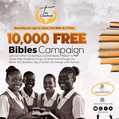 Fund Raising Poster campaign design flyer graphic design online social media typography