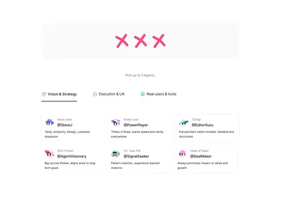 Build your squad ai agent form steps tasks website