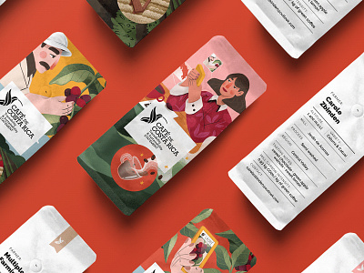 Café de Costa Rica identity bag branding cafe coffee design download identity logo mockup mockups packaging psd template typography