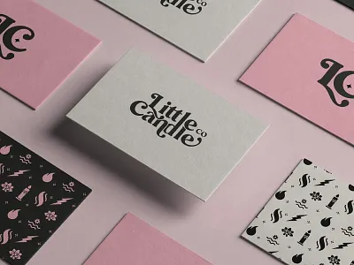 Litttle Candle branding box branding businesscard design download identity logo mockup mockups packaging psd tape template typography