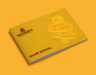 Tacobee's Mexican Grill brand book design branding design food and beverages graphic design logo