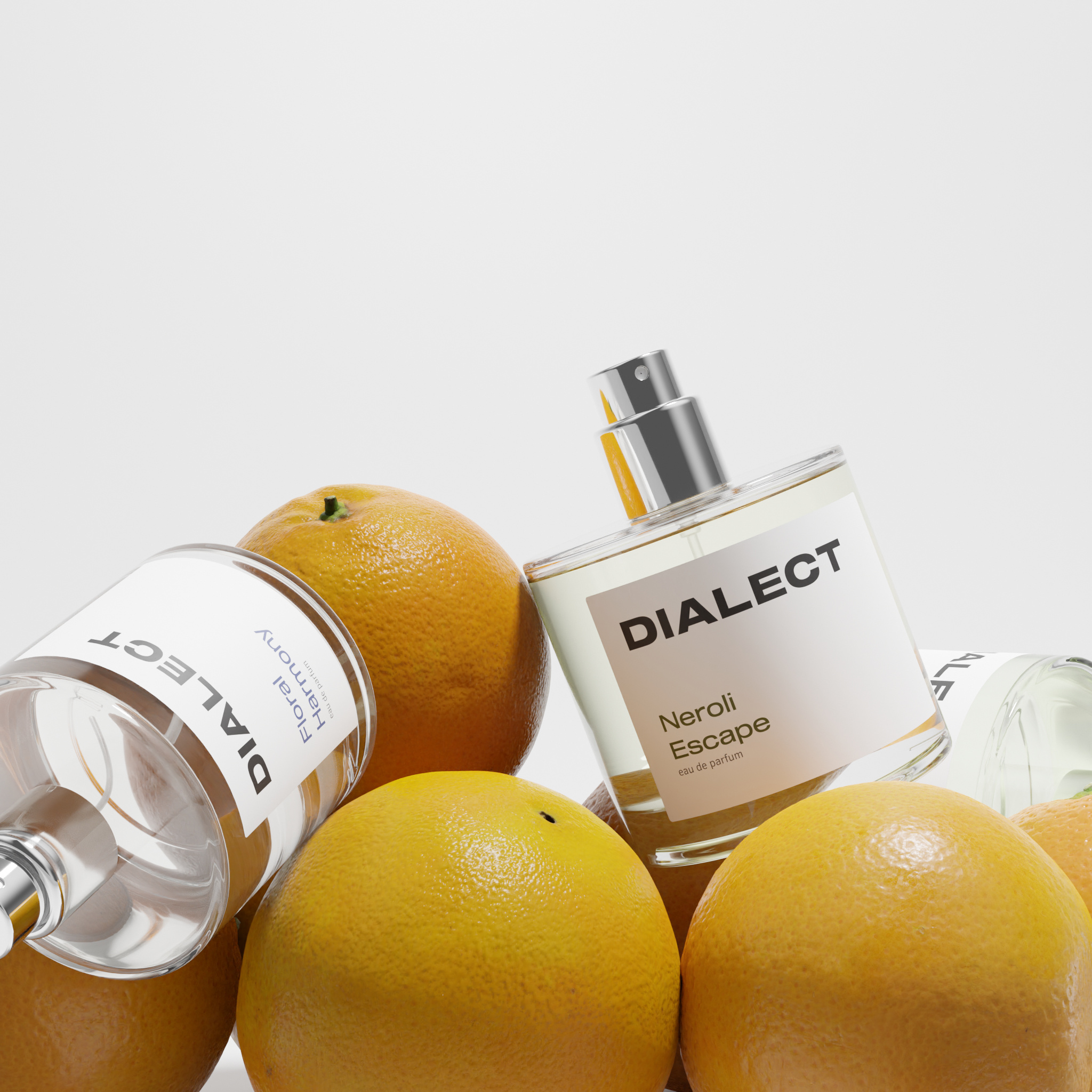 3D visuels for a perfume brand 3d 3d visual art direction branding creative direction email design email marketing graphic design