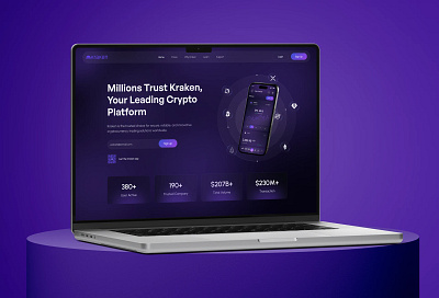 Crypto Exchange landing page crypto buysell crypto landing page crypto website cryptocurrency dark landing page exchange platfrom exchange website landing page web design website design