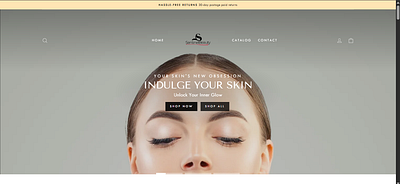 Shopify Skincare Store advertising branding design klaviyo logo logo design marketing product listing sales funnel shopify shopify design shopify dropshipping shopify expert shopify marketing shopify redesign website design