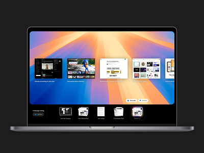 Explorer app desktop dock documnets explorer files folders macos native