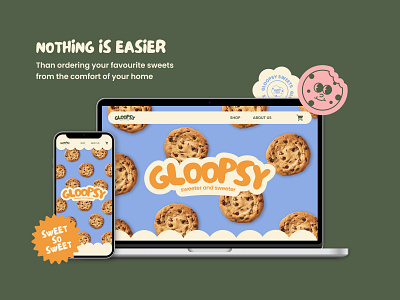 Gloopsy - UI/UX Design brand branding design graphic design illustration logo product typography ui ux vector