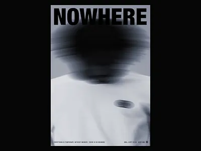 Echoes of Memory Art Print black black and white bold color contrast contrast graphic design human condition lost man minimalist minimalistic design modern modern design nowhere poster poster design typo typography typography design white