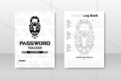 Password Continental High Security Logbook Design book paper branding business ebook illustration interior design kdp kdp interiors layout notebook notebook interior notepad paper password save password tracker print security social media template ui