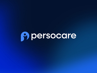 PERSOCARE - LOGO DESIGN a logo branding connection creative logo gradient logo graphic design identity logo logo design logos logotype m logo minimalist logo startup logo tech ui