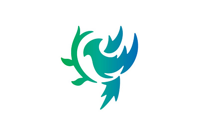 Leaf Bird Logo branding company brand logo company branding design graphic design logo modern vector