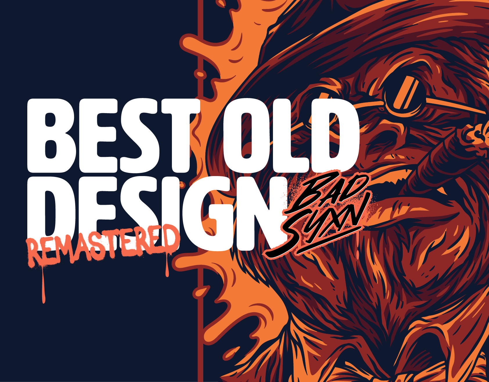 Best Old Design (Remastered) | Illustration Project apparel branding custom design design illustration project t shirt design urban vector