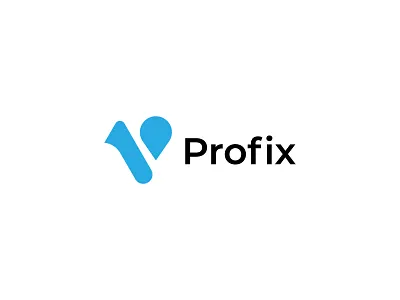 Profix logo design brand branding design letter logo logo design p