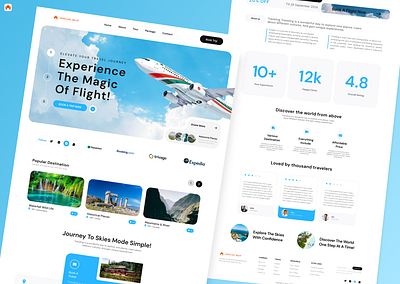 SPECIAL ELIT TRAVELING WEBSITE..... graphic design landing page ui ux web design web ui