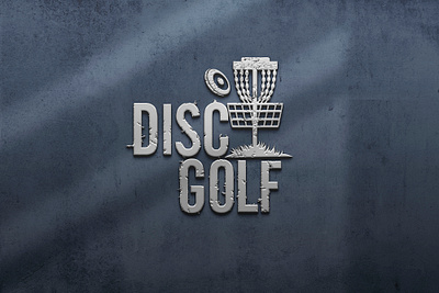 Disc Golf Logo 3d logo basket branding design disc disc golf disc golf basket disc golf logo golf graphic design logo logo design premium logo sleek logo sports sports logo tournament logo typography unique logo vector