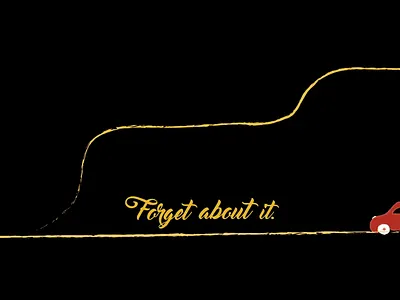 Forget about it 2d 2d animation after effects animation film illustration motion graphics sequence title title sequence