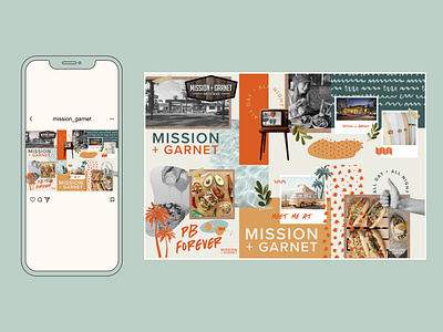 Instagram Grid Collage branding collage collage design color content creation design graphic design illustration illustrator instagram instagram feed instagram grid logo marketing minimalistic photo collage social media social media design typography ui