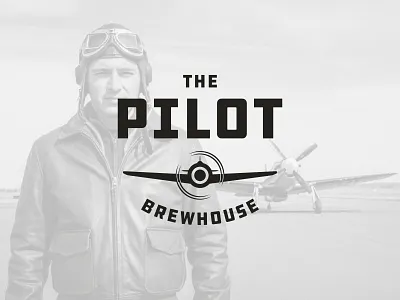 The Pilot Brewhouse branding brewery brewhouse craft beer ddc hardware identity logo ohio pilot plane