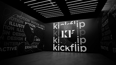 Some branding environment design. 3d animation branding c4d cinema4d design motion design