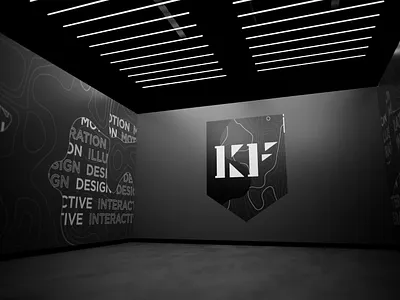 Some branding environment design. 3d animation branding c4d cinema4d design motion design