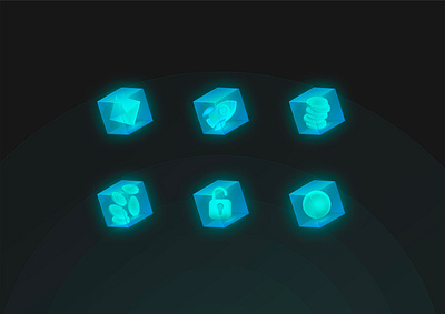 Crypto Icons branding graphic design icons illustration ui vector