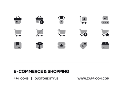 Zappicon - Payment & Money Category Duotone Style saasproduct