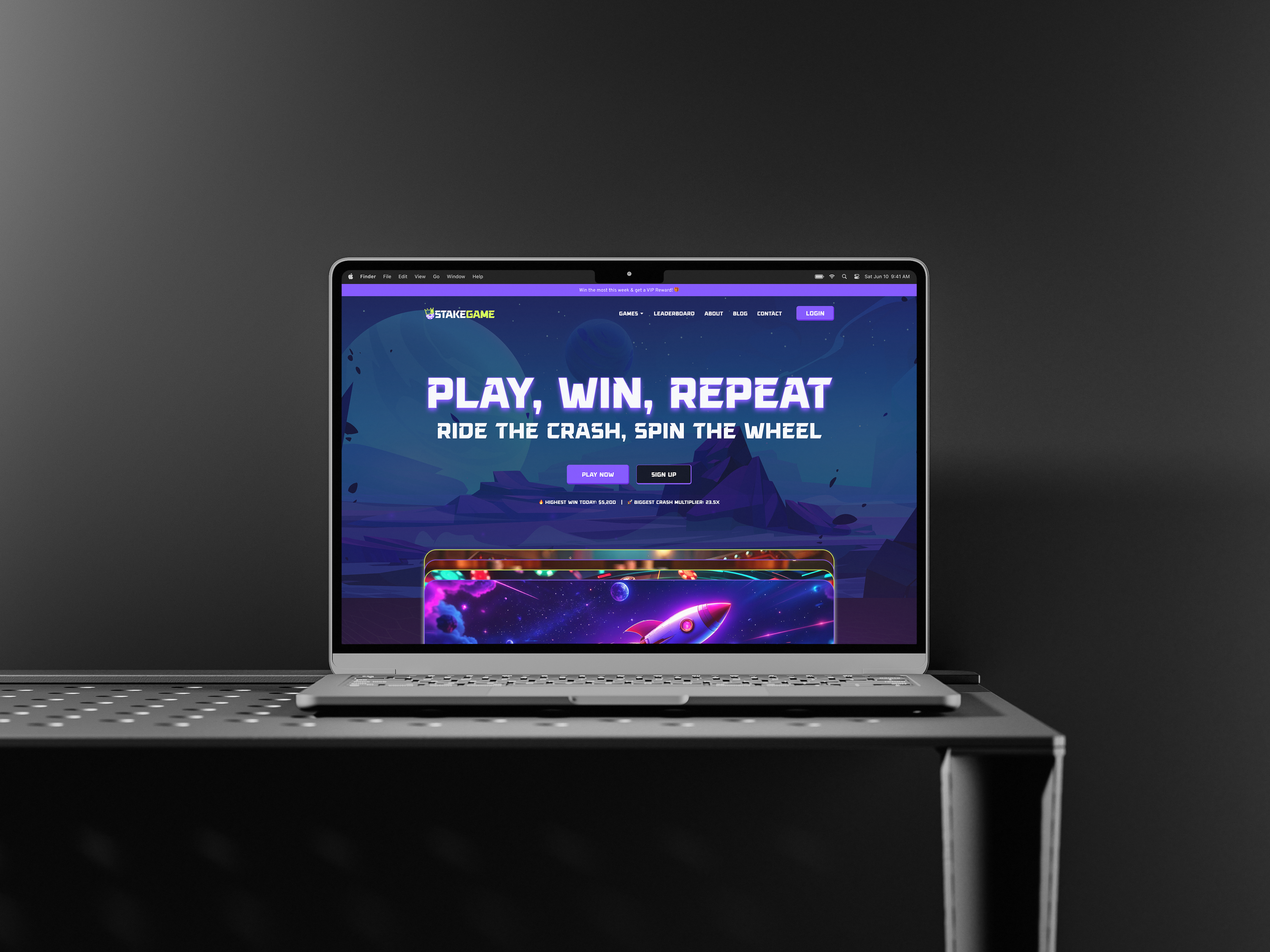 Example of Landing Page Design